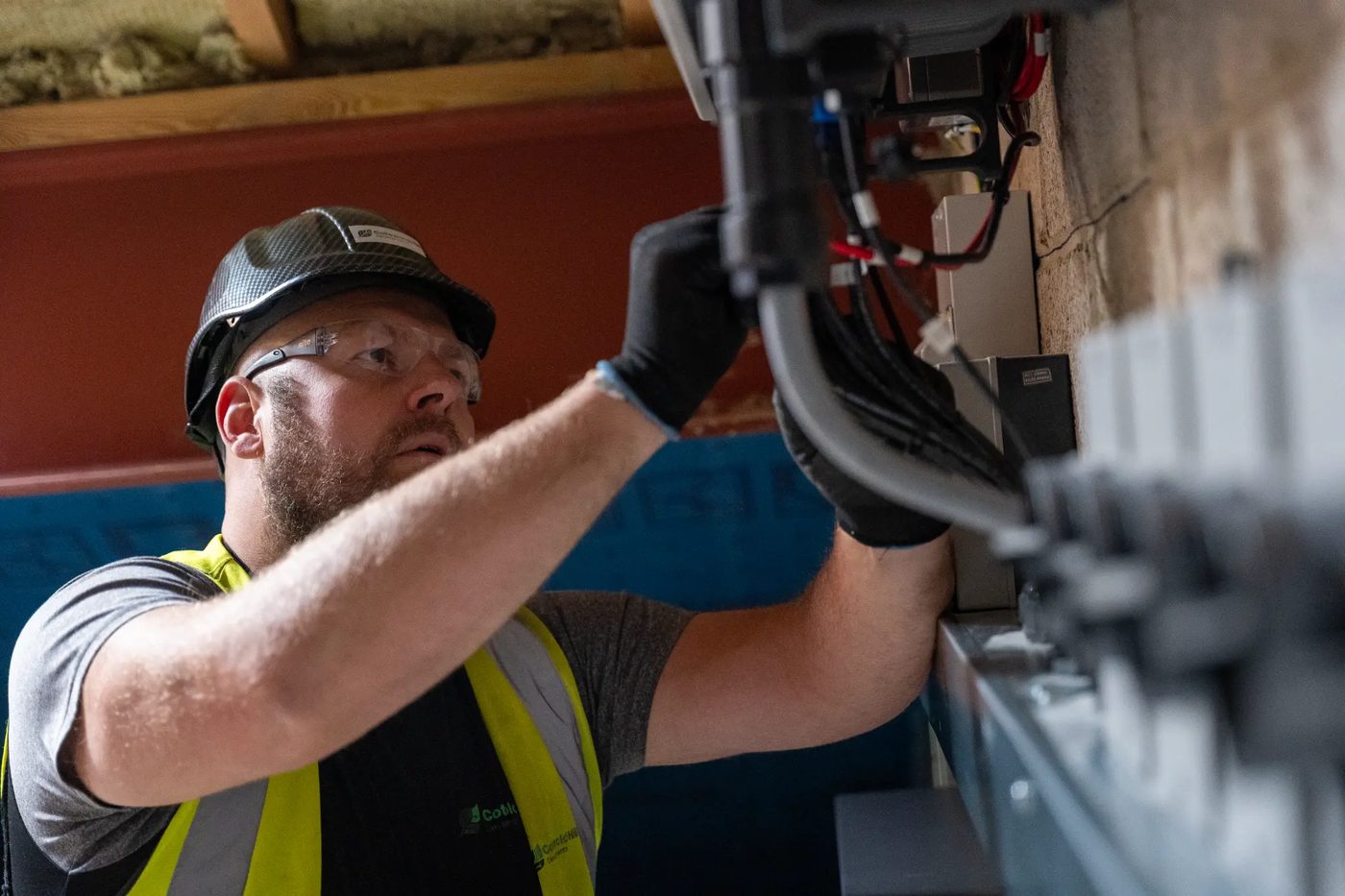 Engineer wiring electrical system